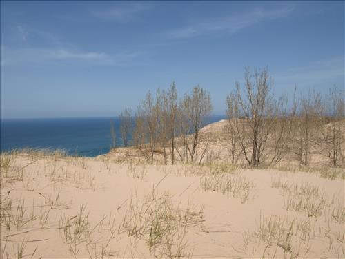 SLBE Pierce Stocking Scenic Drive - Dune Overlook - Dunes South Manitou Island - Spring