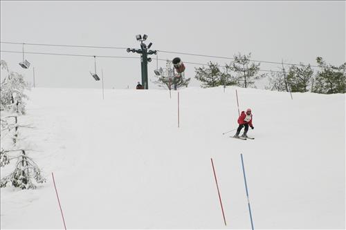 Special Olympics Ohio downhill skiing 1