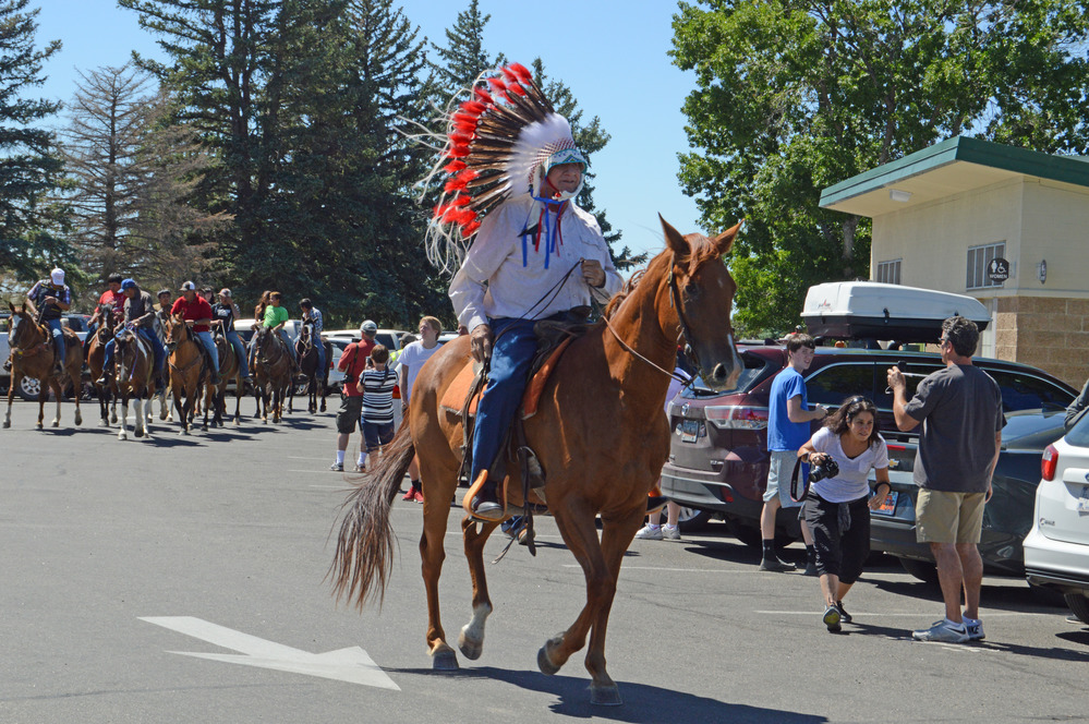 Northern Cheyenne “Morning Star Riders” Tribal Chairman, Cowboy Fisher