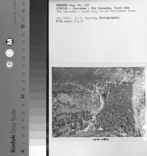 The Cascades - south rim, below Turtleback Dome.