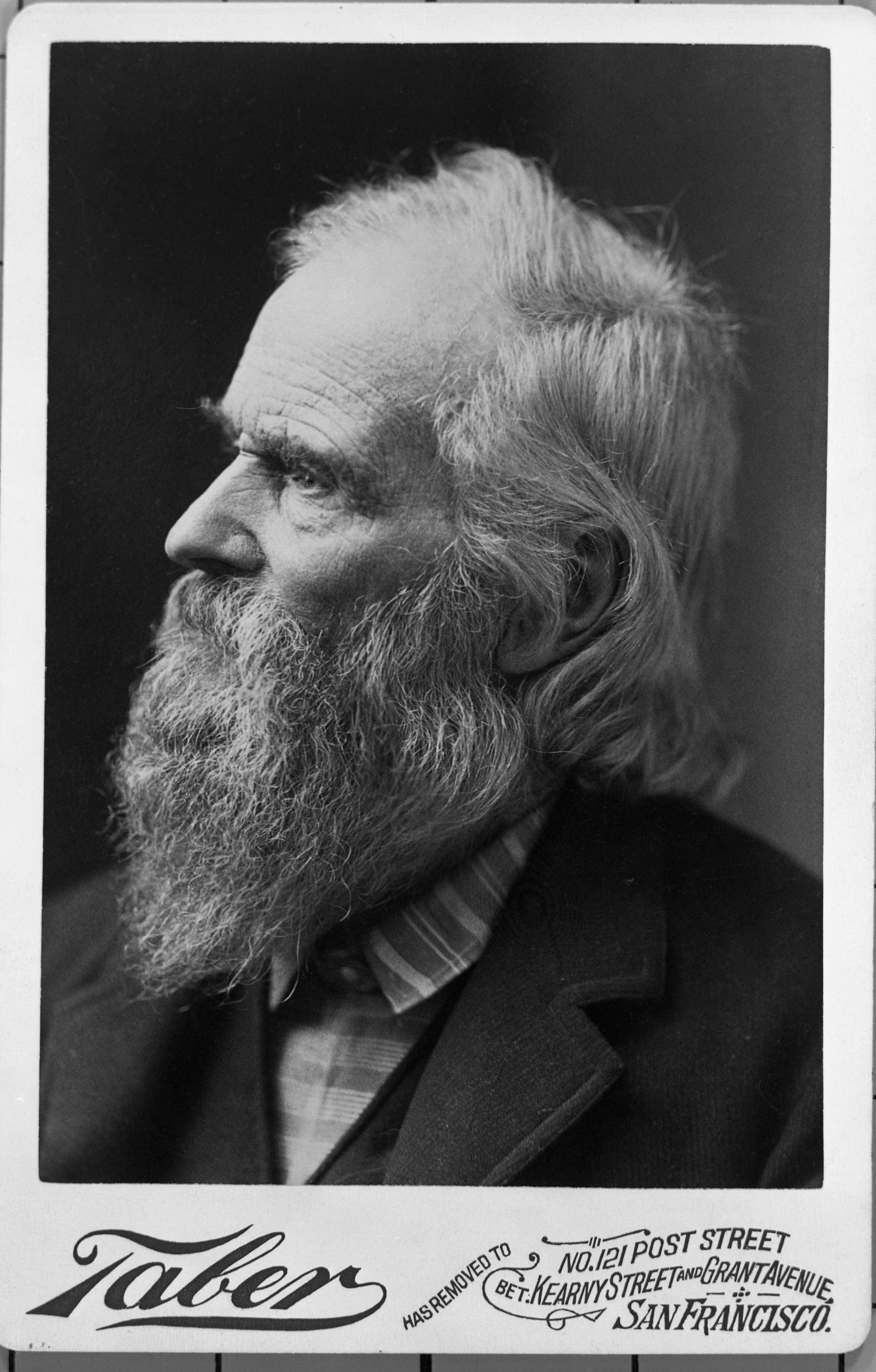 Copy Neg: 1985 by Michael Dixon. Galen Clark. (Photo used on page 41 of Shirley Sargent's Galen Clark: Yosemite Guardian.)