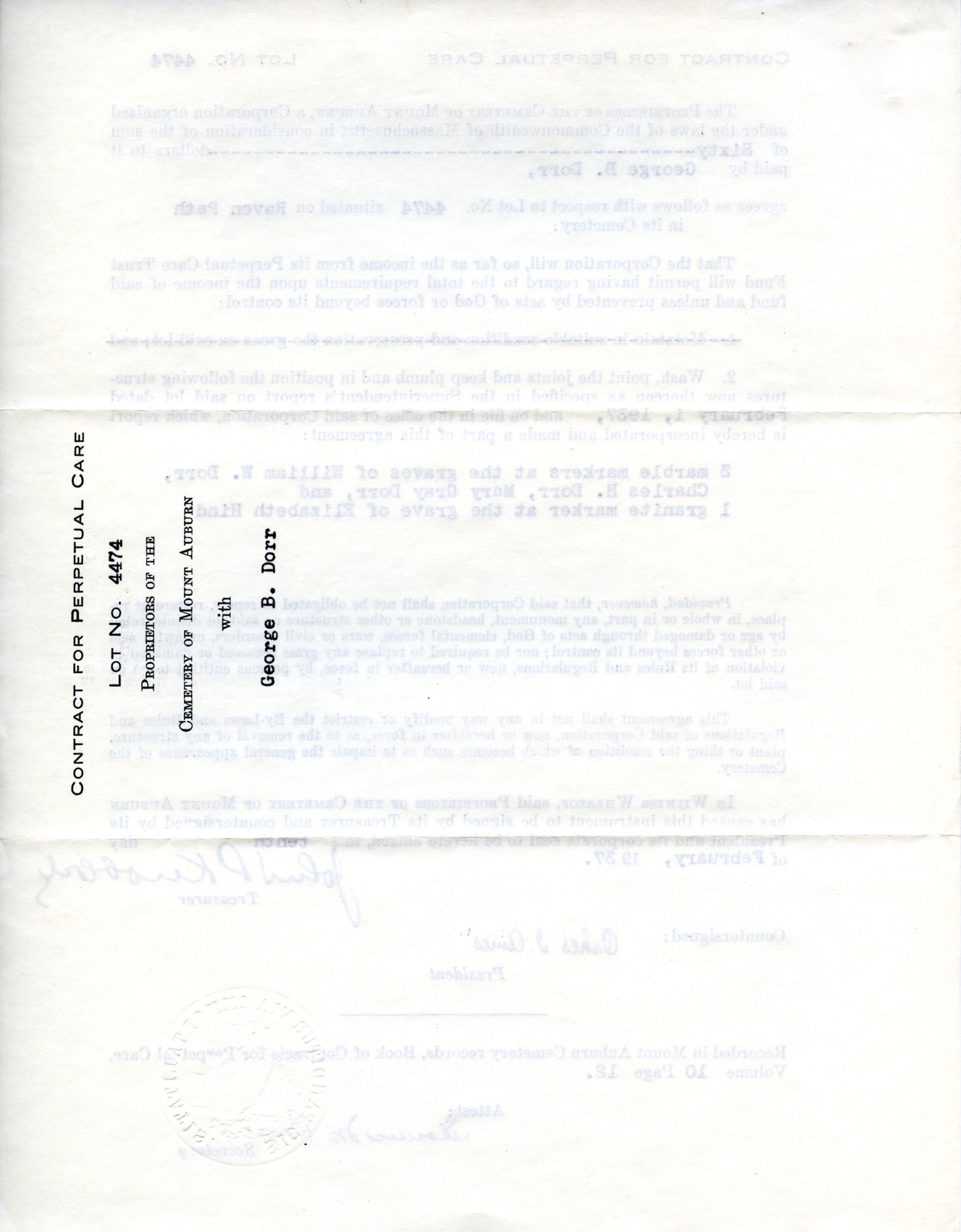 Document, Mt. Auburn to Dorr, February 19, 1937 p.2.tif