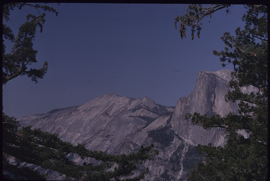Half Dome & Clouds Rest from Union Point