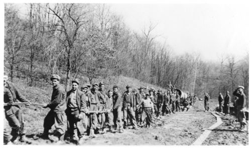 CCC in  Cuyahoga Valley National Park- Kendall Lake & Dam - 1