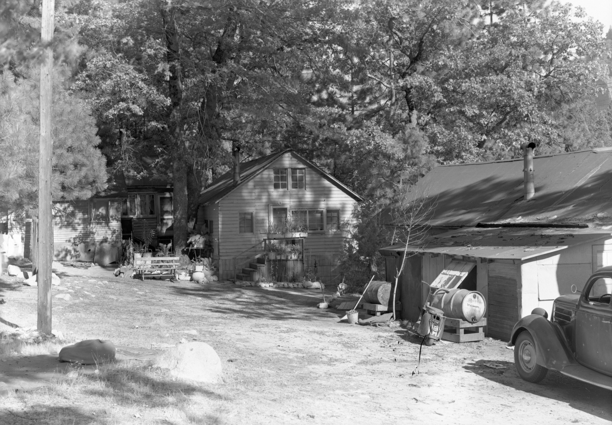Buildings to be moved at Yosemite Lodge.