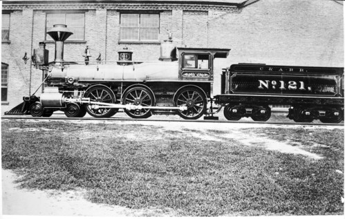 Chicago & Alton no. 0121 [4-6-0]