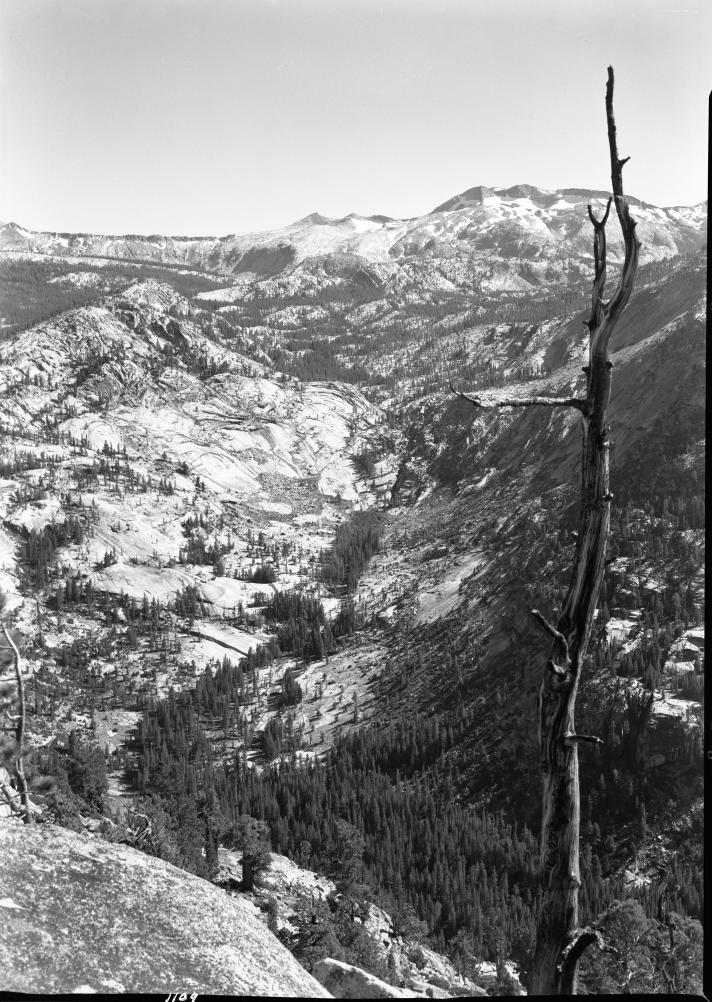 Looking toward Triple Divide Peak.