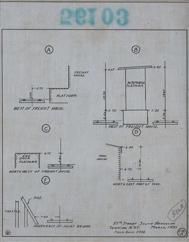 56103.LB--clearance sketches--Structures less than 8 feet from center line of track or less than 22 feet above top of rail [Group 15]
