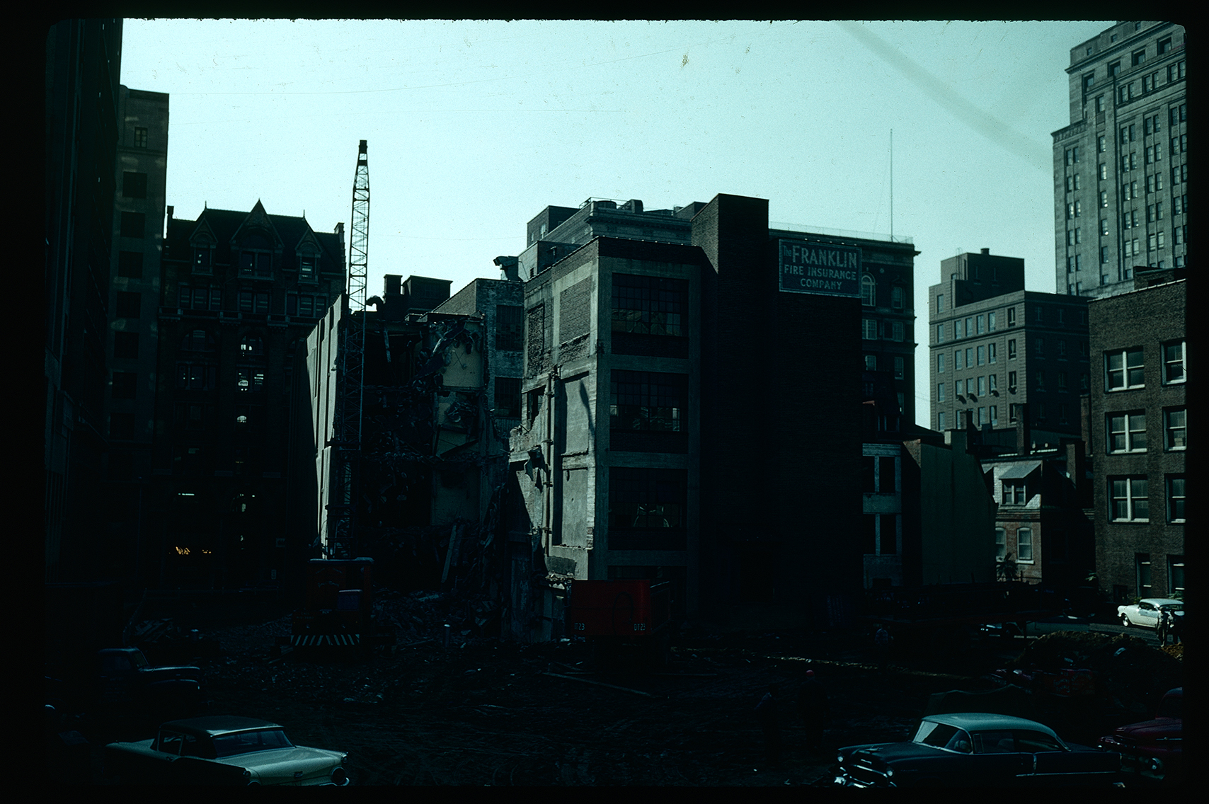 Walnut Street 400 Block Rear Demolition