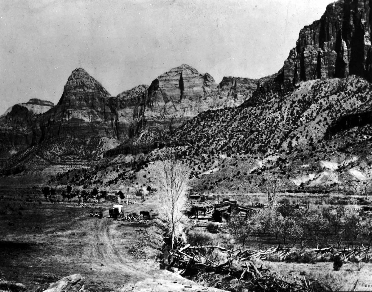 Exhibit #27 of the early days of Springdale, Utah.