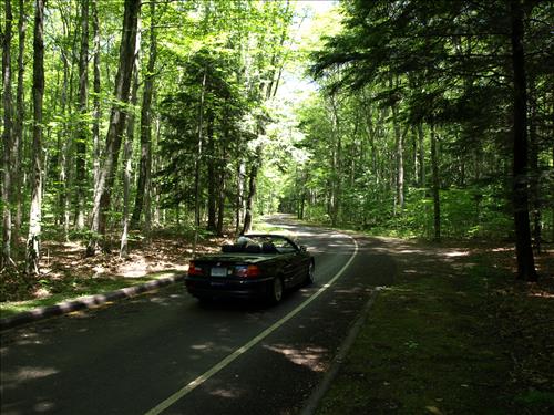 SLBE Pierce Stocking Scenic Drive Cars