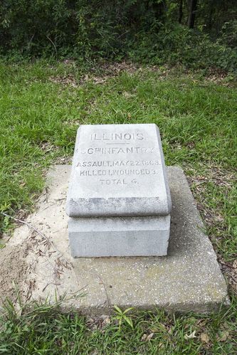 56th Illinois Infantry Position Marker