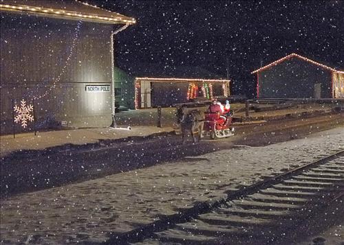 CVSR Polar Express in Cuyahoga Valley National Park