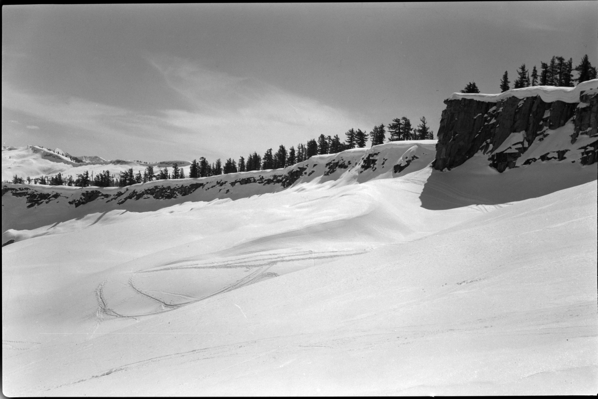 Horse Ridge in winter.