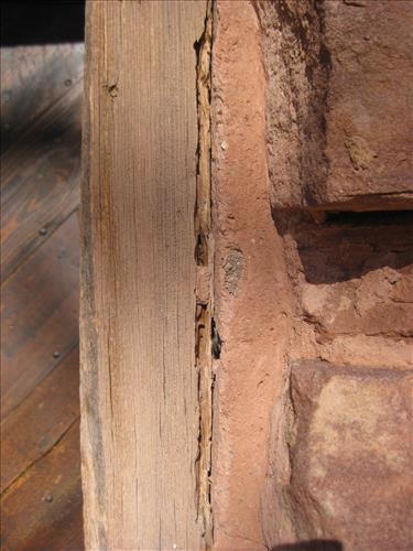 Condition of Winsor Castle Doors at Pipe Spring National Monument in Jan. 2011