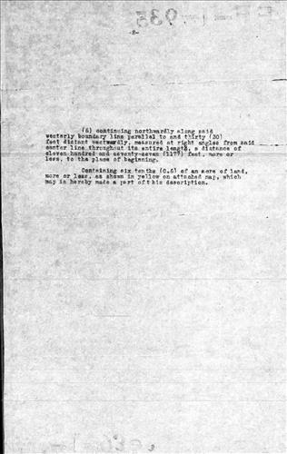 51936.BB#001--Description of land to be conveyed --Lower Mount Bethel, PA [1910.05.13]