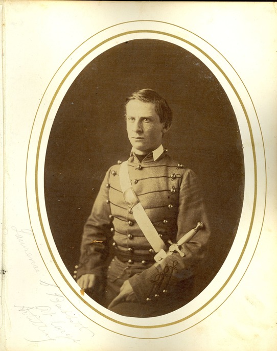 Lawrence S Babbitt in West Point Uniform, Class of 1861