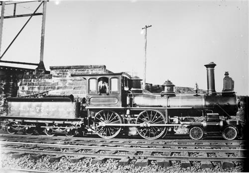 011/001.130--Central Railroad of New Jersey Railroad Locomotive [GROUP 02]