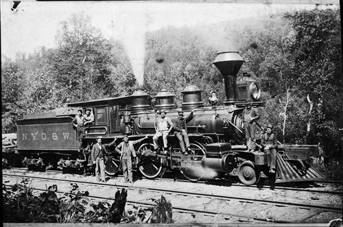 011/001.553--New York, Ontario & Western Railroad Locomotives [Group 1]