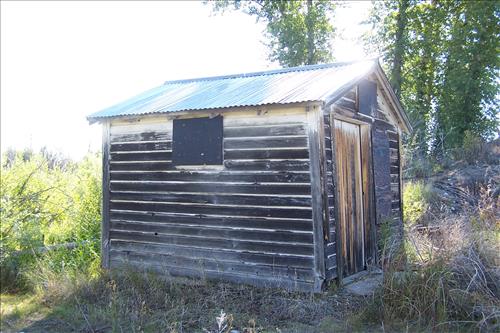 HS86 Warren built pumphouse repairs, Kohrs-Manning ditch, August 2007.