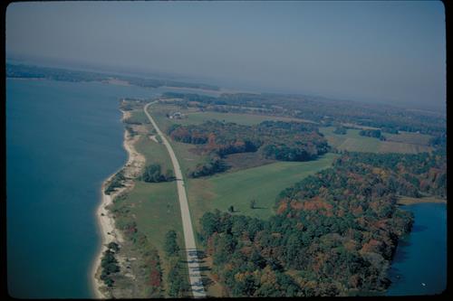 Colonial Parkway at Colonial National Historical Park, Virginia