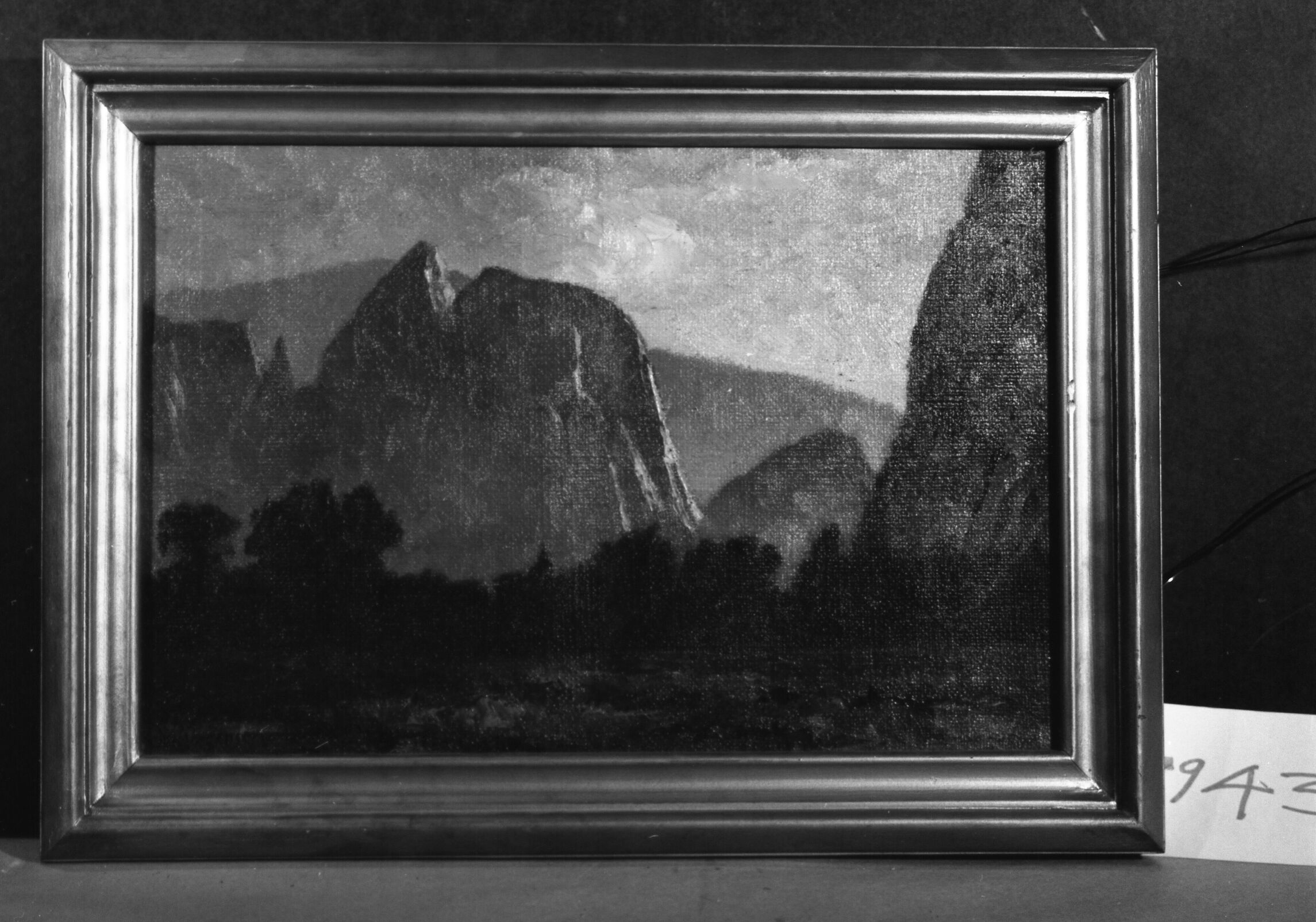 Cathedral Rocks - Sunset. Museum Cat. No. 7943.