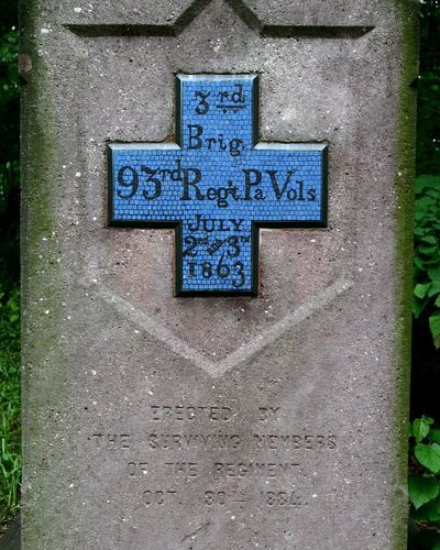 93rd Pennsylvania Infantry Monument