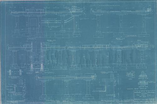20352.BL-(GROUP 1) East Orange, NJ--Brick Church Viaduct and Station [1921-1922]