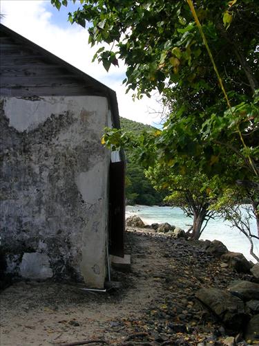 Danish Warehouse at Virgin Islands National Park in December 2007