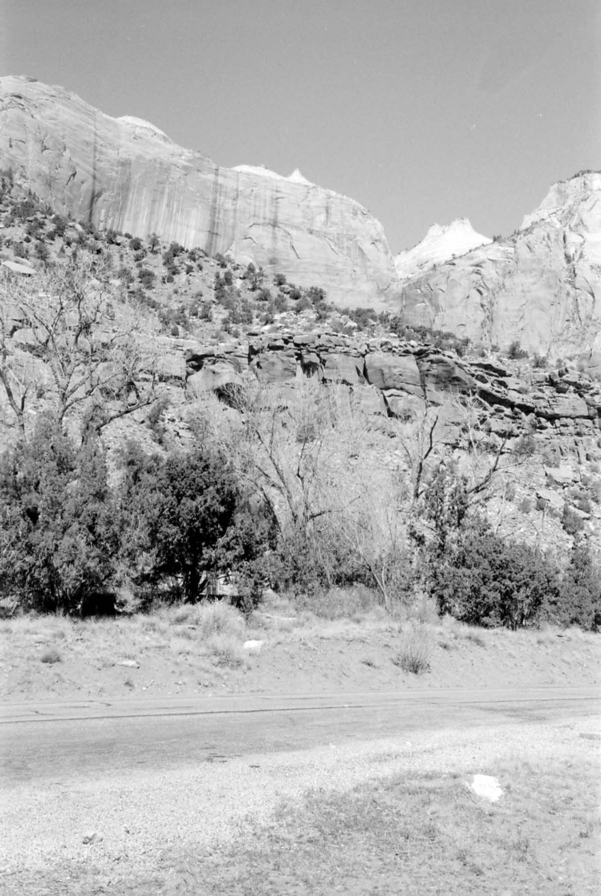 BW Photos of the Beehives, West Wall, and the Sentinel - 35mm.