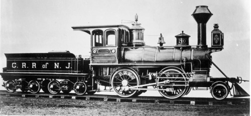 Central Railroad of New Jersey no. 210 [2-4-0]