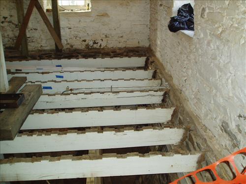 Interior of Peirce Mill - 01-24-07