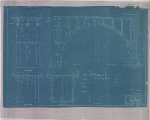 20202.BL-Clarks Summit, PA--Main Street overhead arch bridge no. 0.28 [1913]