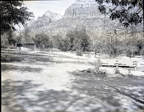 Completed South Campground area, showing sites, and visitor use.