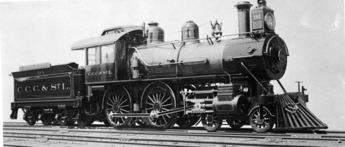 Cleveland, Cincinnati, Chicago & St. Louis no. 194 [4-4-0]