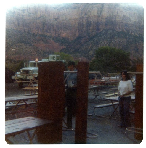 NPS personnel conducting tasks at the maintenance yard.