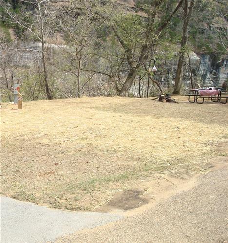 Replaced water and electric in Buffalo Point Campground