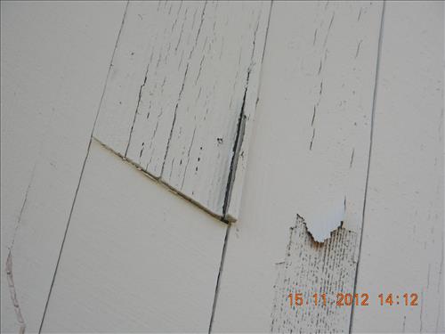 Old Siding, Windows and Paint on Spalding Visitor Center Nez Perce National Historical Park November 2012