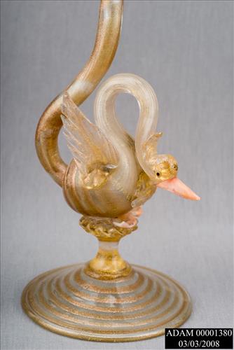 Blown Glass Vase from the Adams National Historical Park Collection
