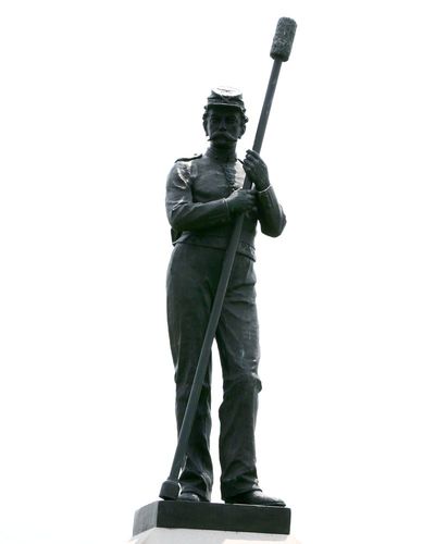 Thompsons Battery C & F,Penn. Artillery Monument