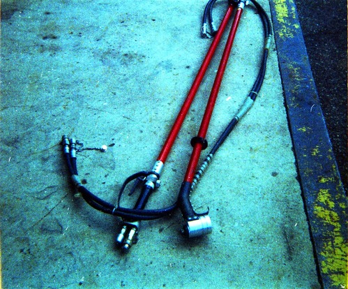 Color Photos of maintenance equipment.