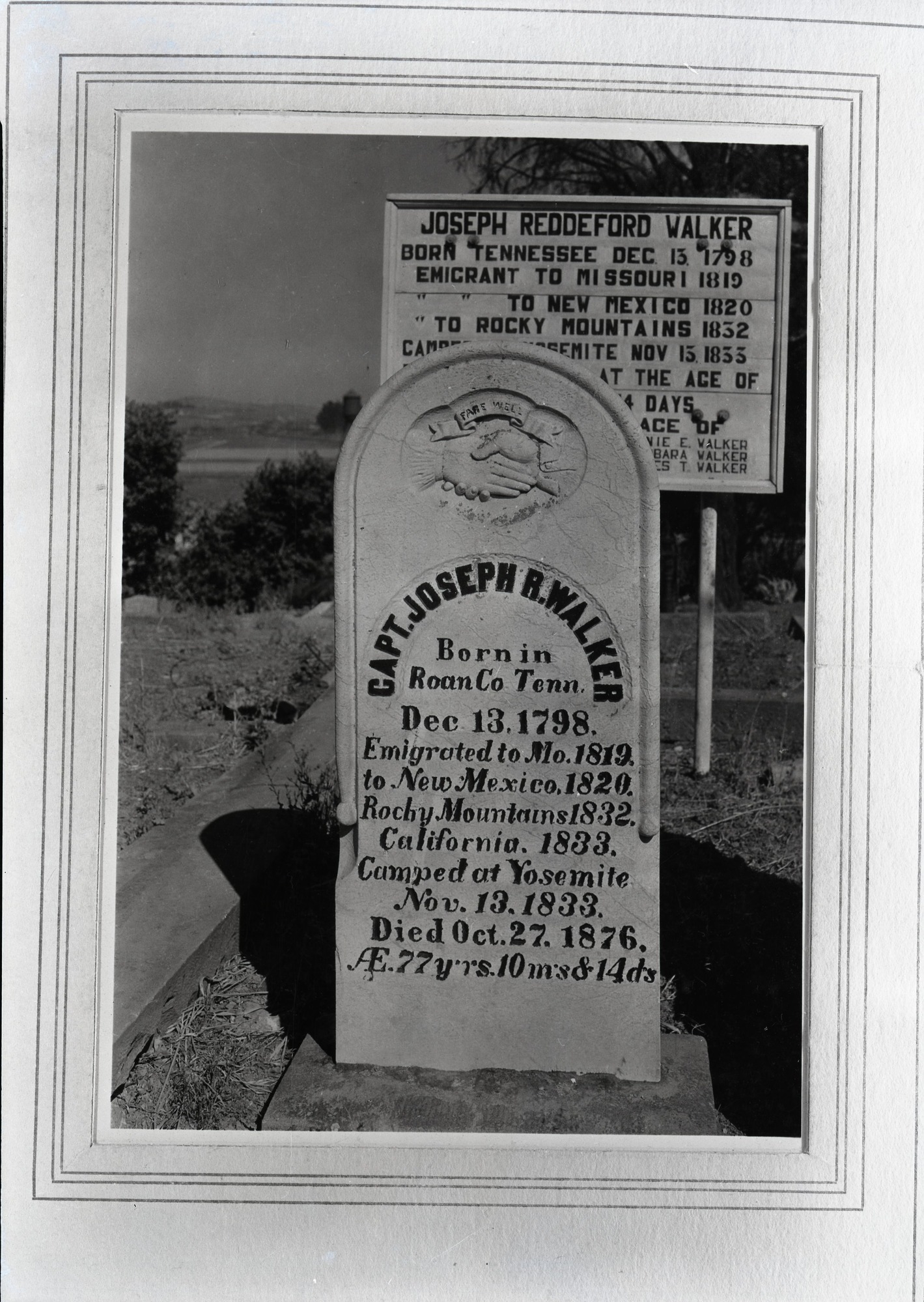 Walker Tombstone