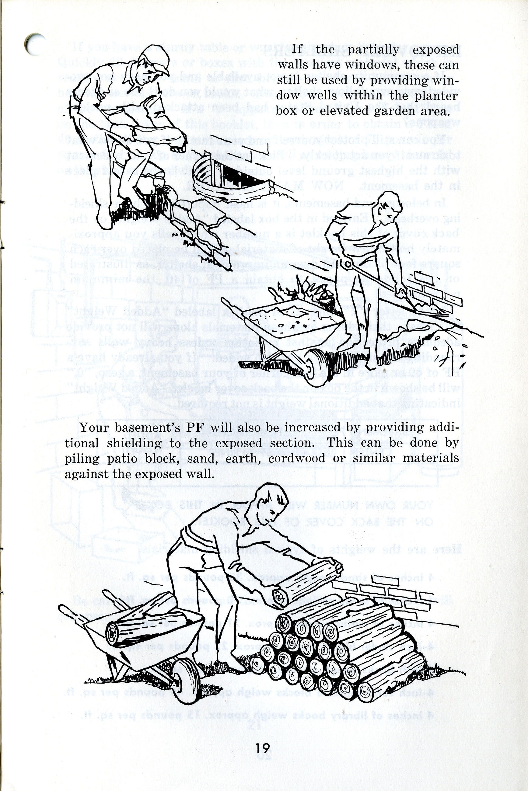 Booklet text with tables and images