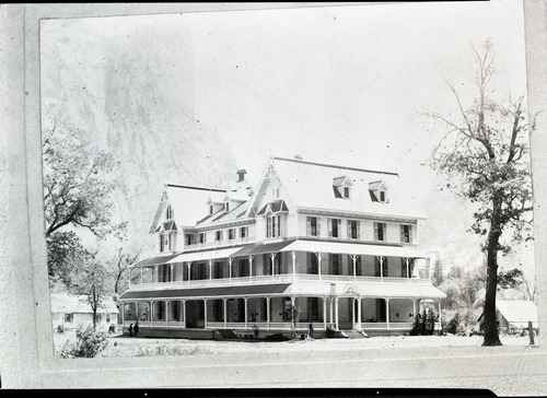 Near present site of Camp Curry.