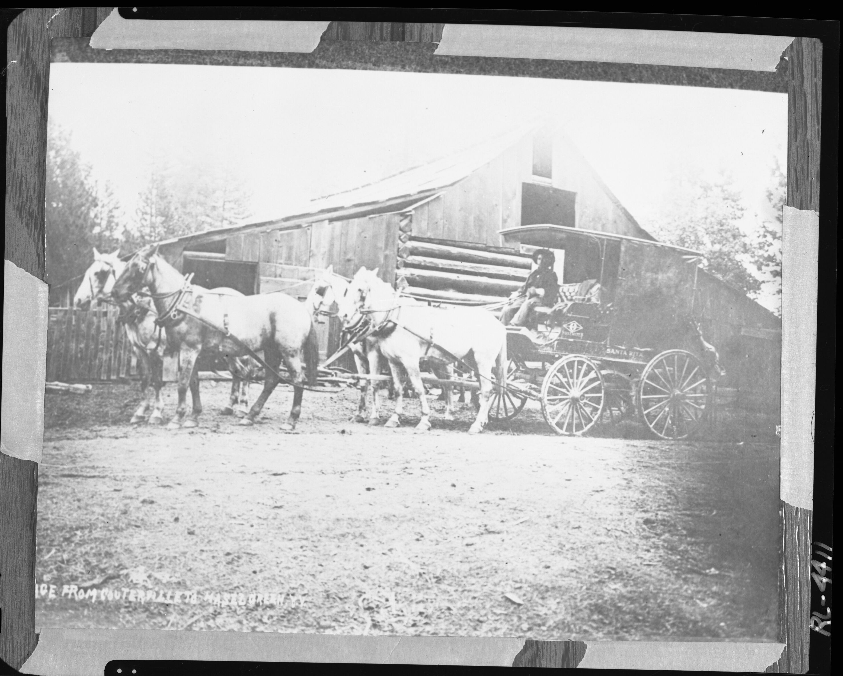 Stage from Coulterville to Hazel Green.