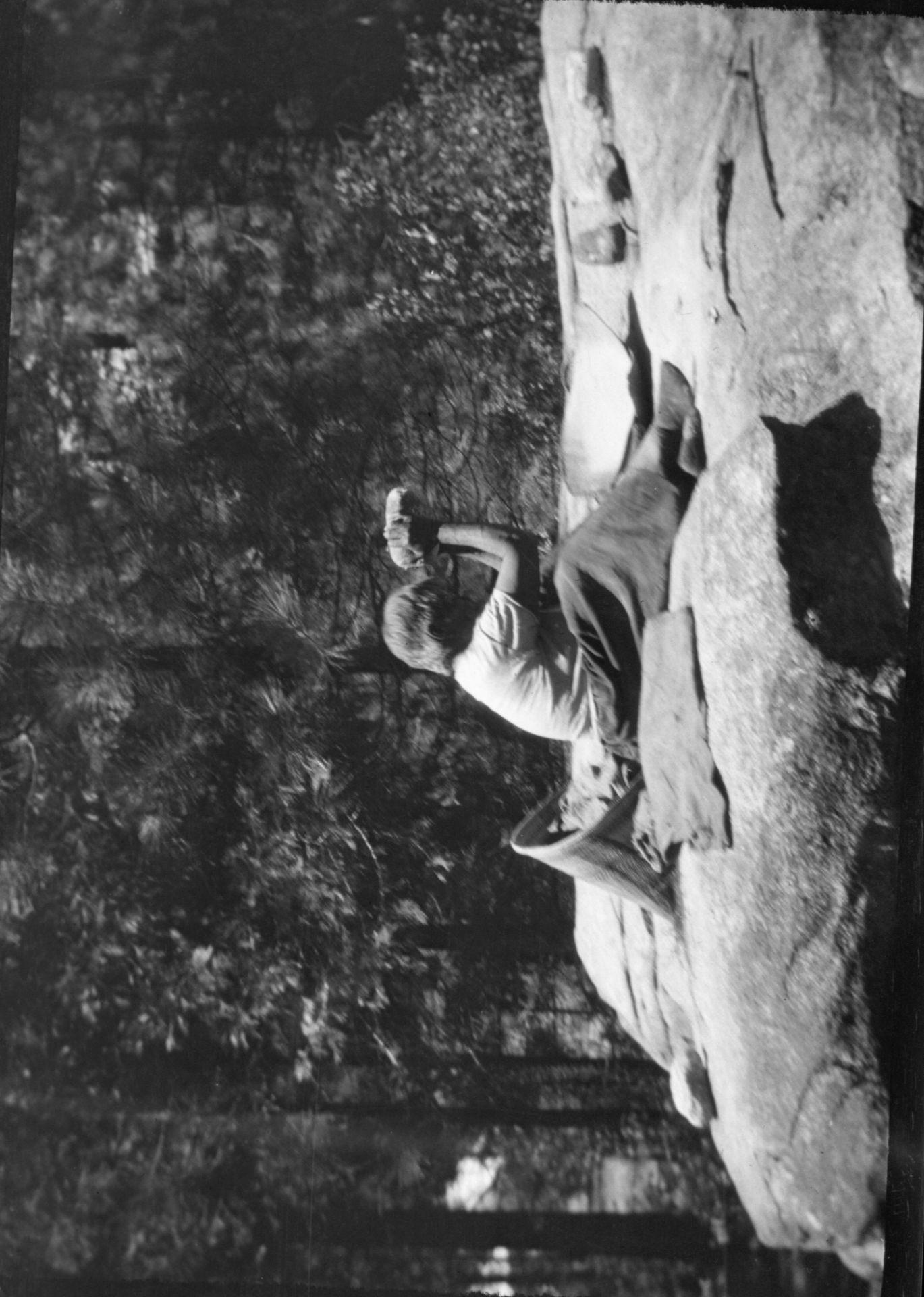 Gift of Wm. M. Sell Jr. Copy of YNP Collections #17,296. Mary pounding acorns (one of a series)