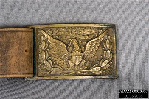 Civil War Union Army Sword Belt from the Adams National Historical Park Collection