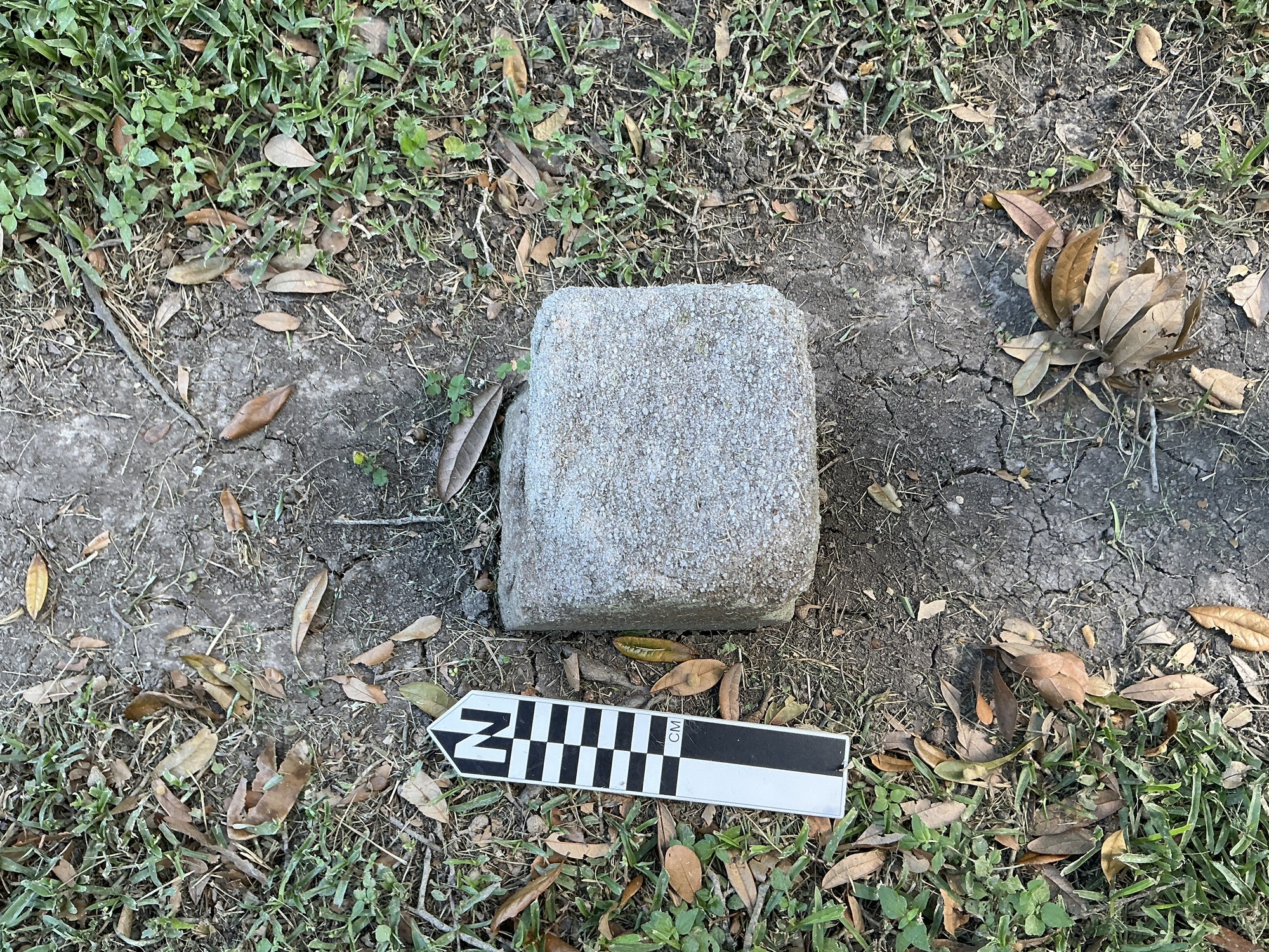 Extra image of flat marble marker