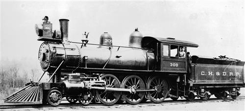 011/001.191--Cincinnati, Hamilton & Dayton Railroad Locomotives [Group 1]