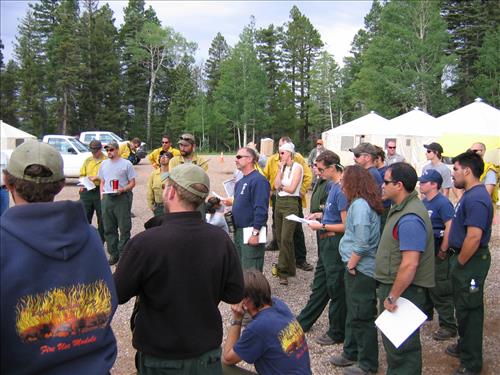 Cape Final prescribed burn on July 30, 2005